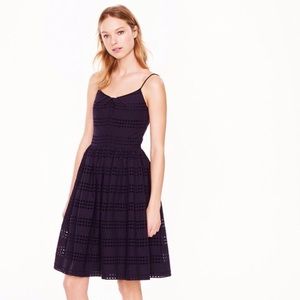 J. Crew Eyelet Lace Dress